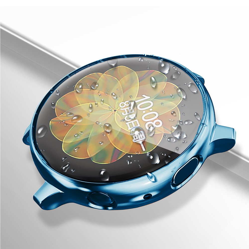 Til samsung galaxy watch active 2 etui 40mm 44mm active 2 cover sm -r820/r830 bumper skærmbeskytter soft tpu shell tilbehør