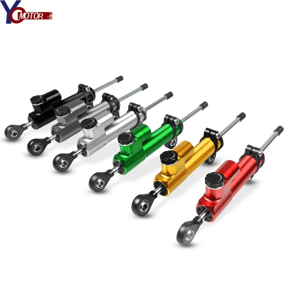 Motorsykkel cnc styrestabilisator demper støtdemper stabil styring til ducati hypermotard 796 821 939 950 1100