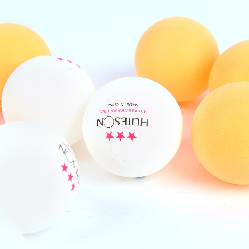 50 st ping pong bollar bordtennisbollar 3 stjärnor 40+  abs plast ping pong bollar bordtennis träningsbollar