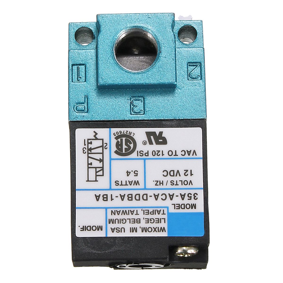 For MAC 3 Port Electronic Boost Control Solenoid Valve 35A-ACA-DDBA-1BA With Brass Silencer