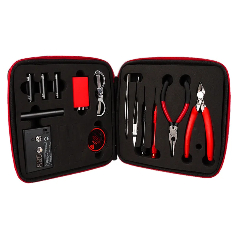 Coil jig master  v2- werkzeugset: spulenwickelzange, keramikpinzette, heizdrahtzange , 521 mini-tab-geräte-reparaturwerkzeuge