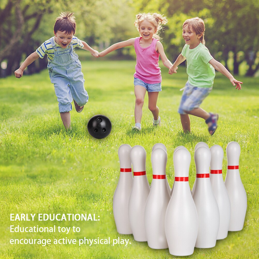 Hjem børn bowling spil sæt intelligens udvikling forælder barn indendørs udendørs legetøj tidlig pædagogisk simulering