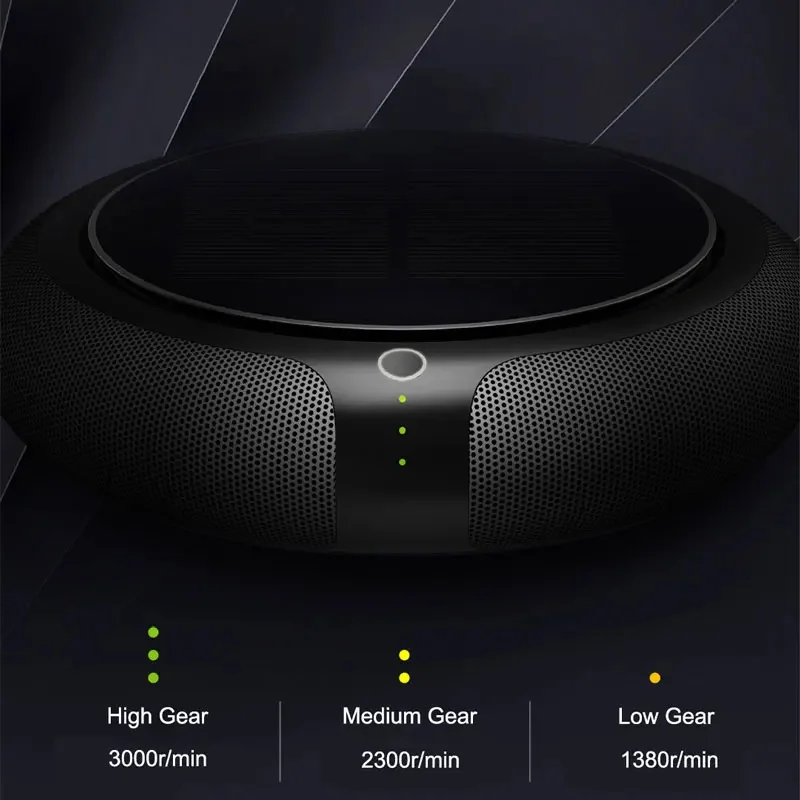 Xiaomi Air Purifier Solar Charging Car Ionizer HEPA Filter Ion Deodorant Car Aroma Machine Air Fresh Usb Rechargeable Home