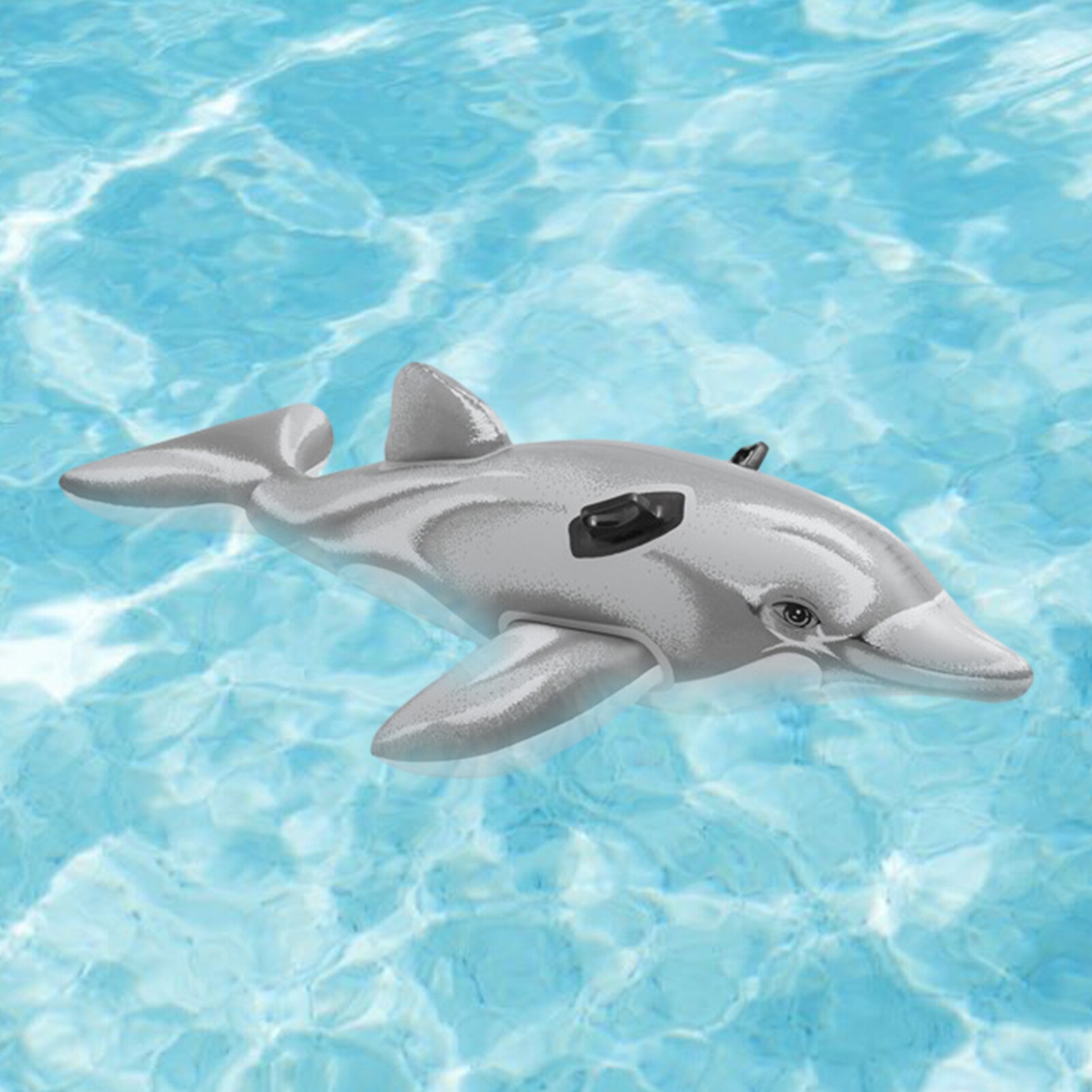 Delphin Schwimmbad schweben Aufblasbare freundlicher Sommer Schwimmbad Floß Spielzeug Schwimmen Schwimmbad Ring Schwimm Reihe Wasser Spielen Spielzeug