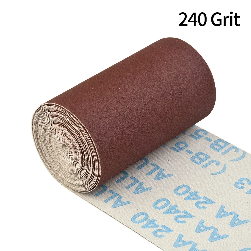 10m/Roll Sandpaper 80 120 180 240 320 600 Grit Sand Paper Emery Cloth Water/Dry Sanding Paper Abrasive Tools