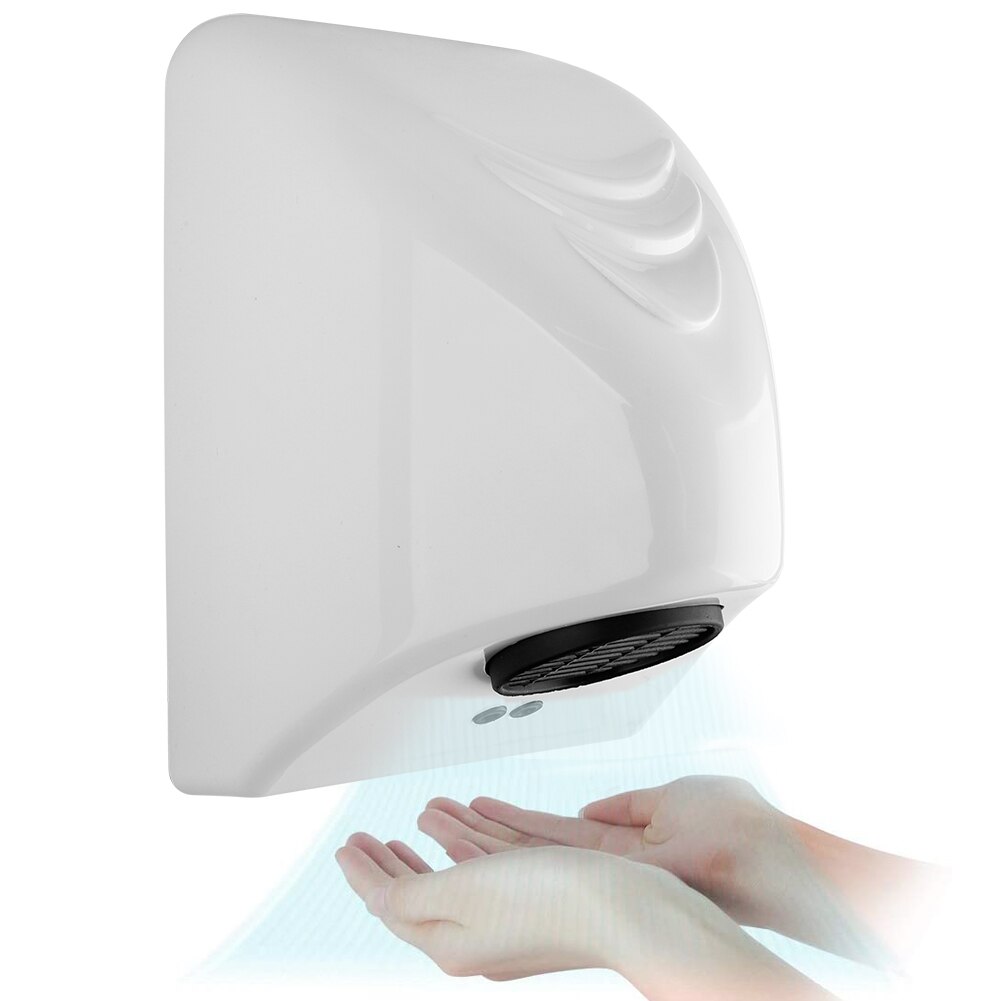 Automatic Induction Hand Drying Machine For Household Hand Cleaner Sensor EU Plug Smart Home Wall Mounted Intelligent Hand Dryer: Default Title