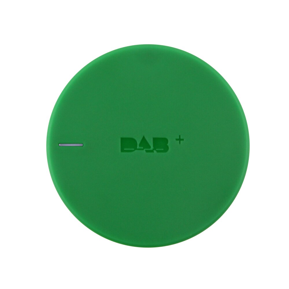 Dab + 008 Doos Auto Radio Digitale Audio Broadcasting Ontvanger Dab + Box Tuner Ontvanger Autoradio Voor Autoradio W/Versterkte Antenne: green