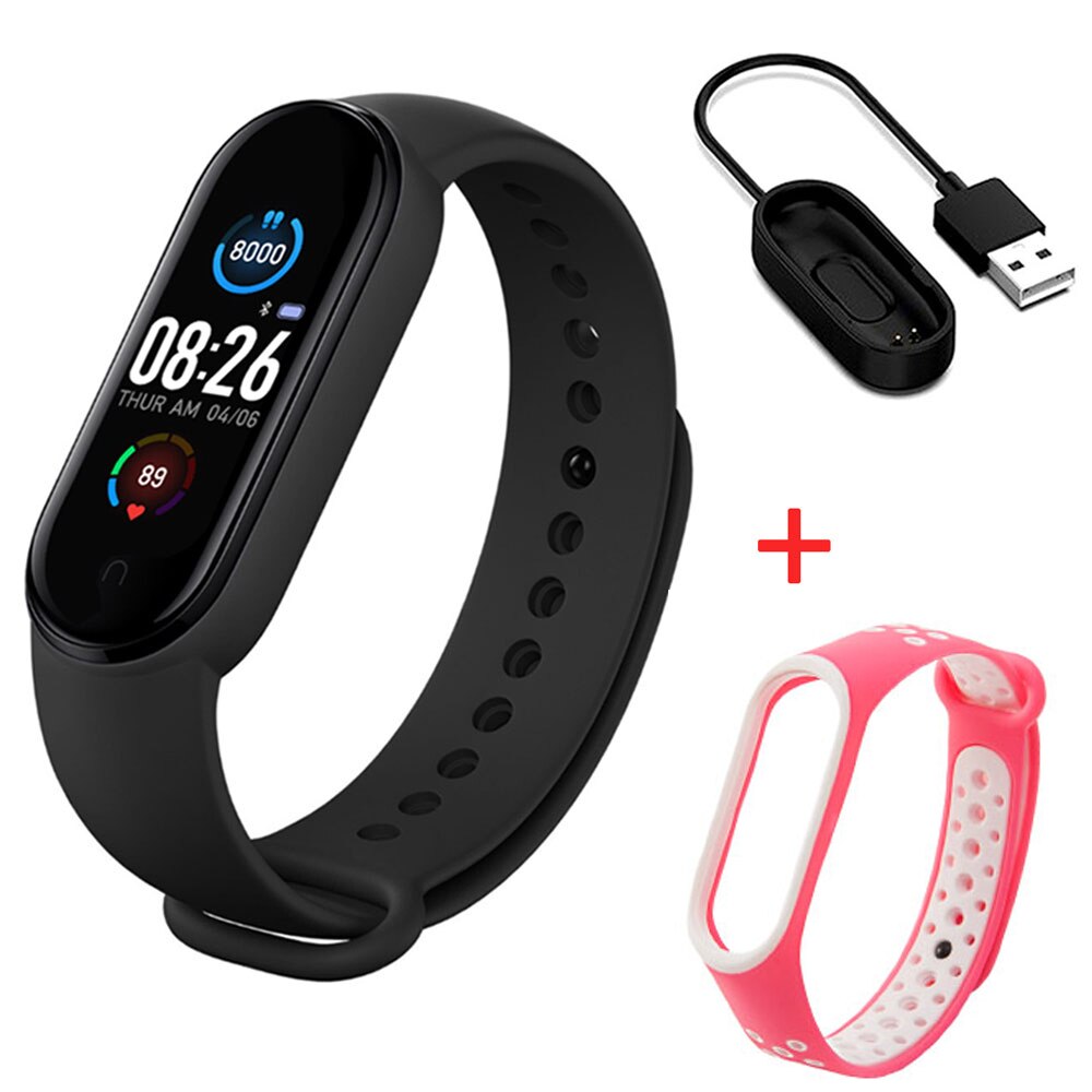 M5 Smart Band M5 Smart Uhren Sport Fitness Tracker Pedometer Herz Rate Blutdruck Monitor Bluetooth Armband Männer Frauen: 7