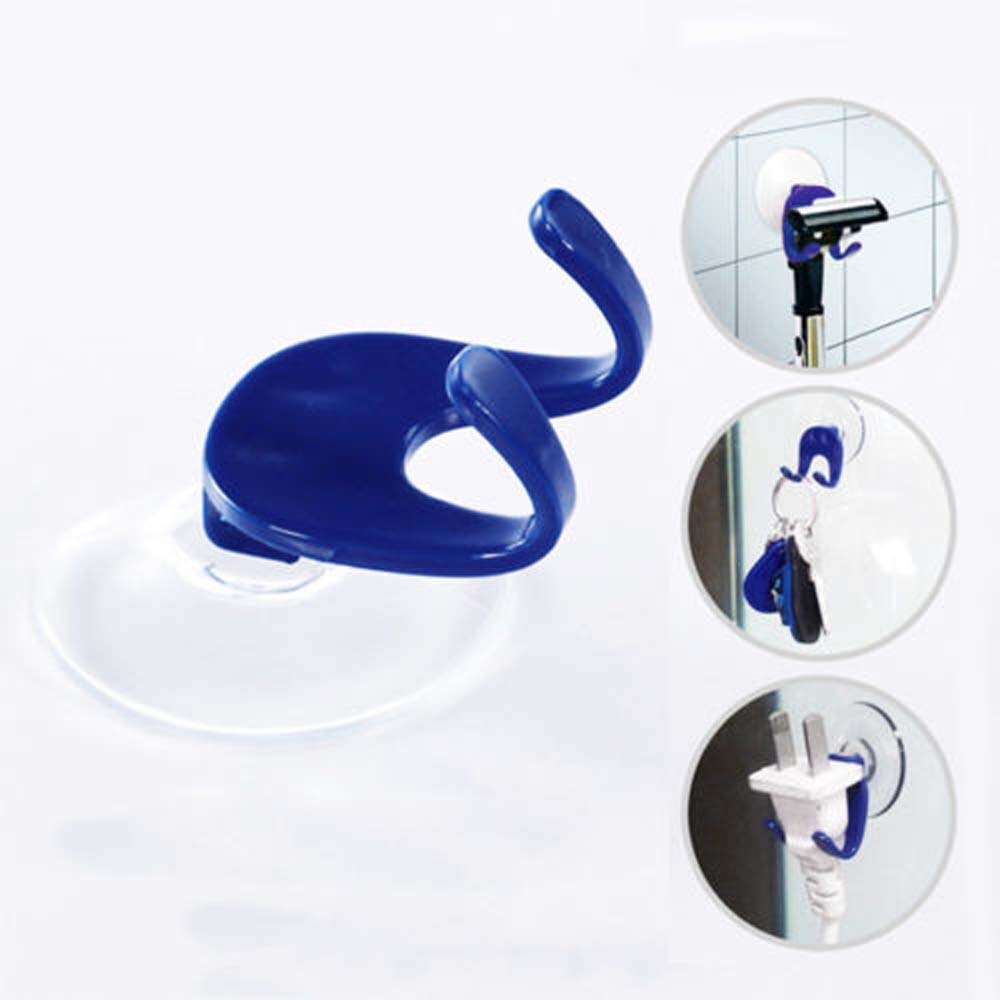 Ventosa para rastrillo de afeitar de plástico transparente para baño, soporte para maquinilla de afeitar con ventosa, bastidores de almacenamiento para pared del hogar, 1 unidad