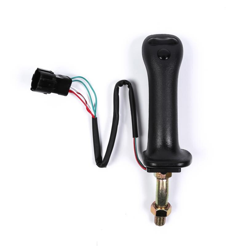 Grävmaskin joystick assy handtag växlar 3 knappar för doosan dh  dx150 215 225 300 370-9c grävmaskin lim styrstav tillbehör: Rätt