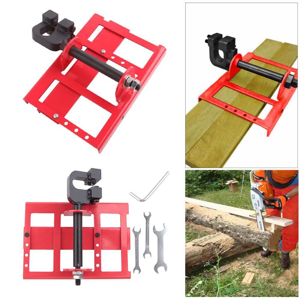 5pcs Chainsaw Mill Lumber Cutting Guide Timber Chainsaw Attachment Cut Guided Mill Wood Woodworking Machinery Parts