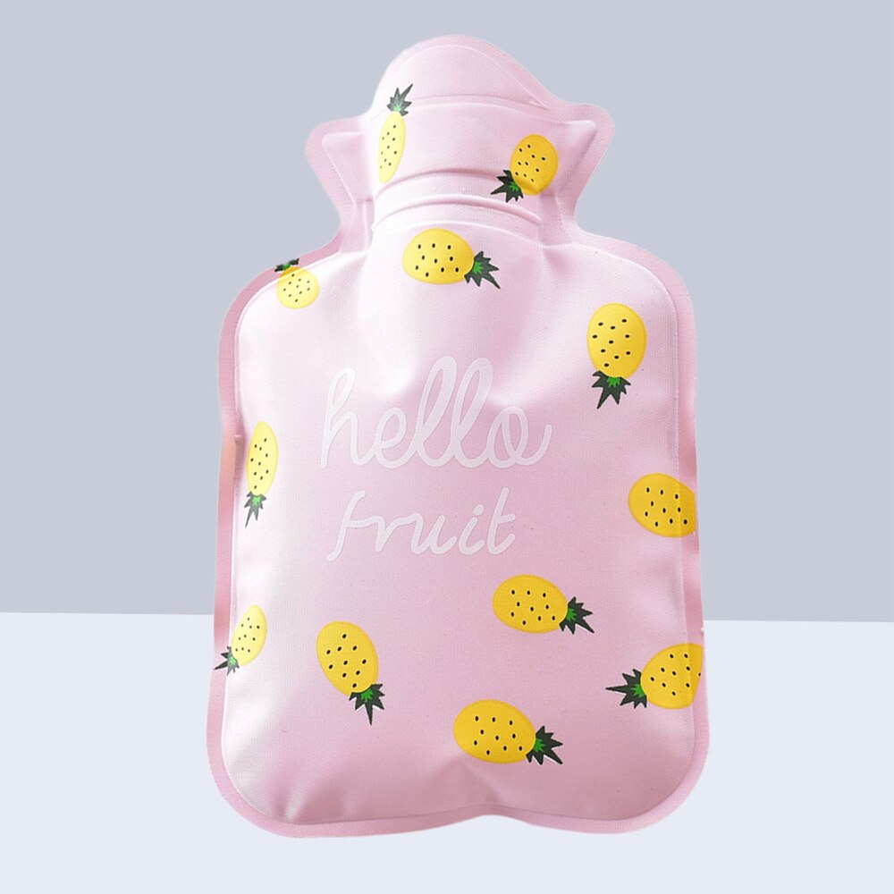 Mini Thick Water Injection Water Bottle Cartoon PVC Water Bottle (Small Pinapple)