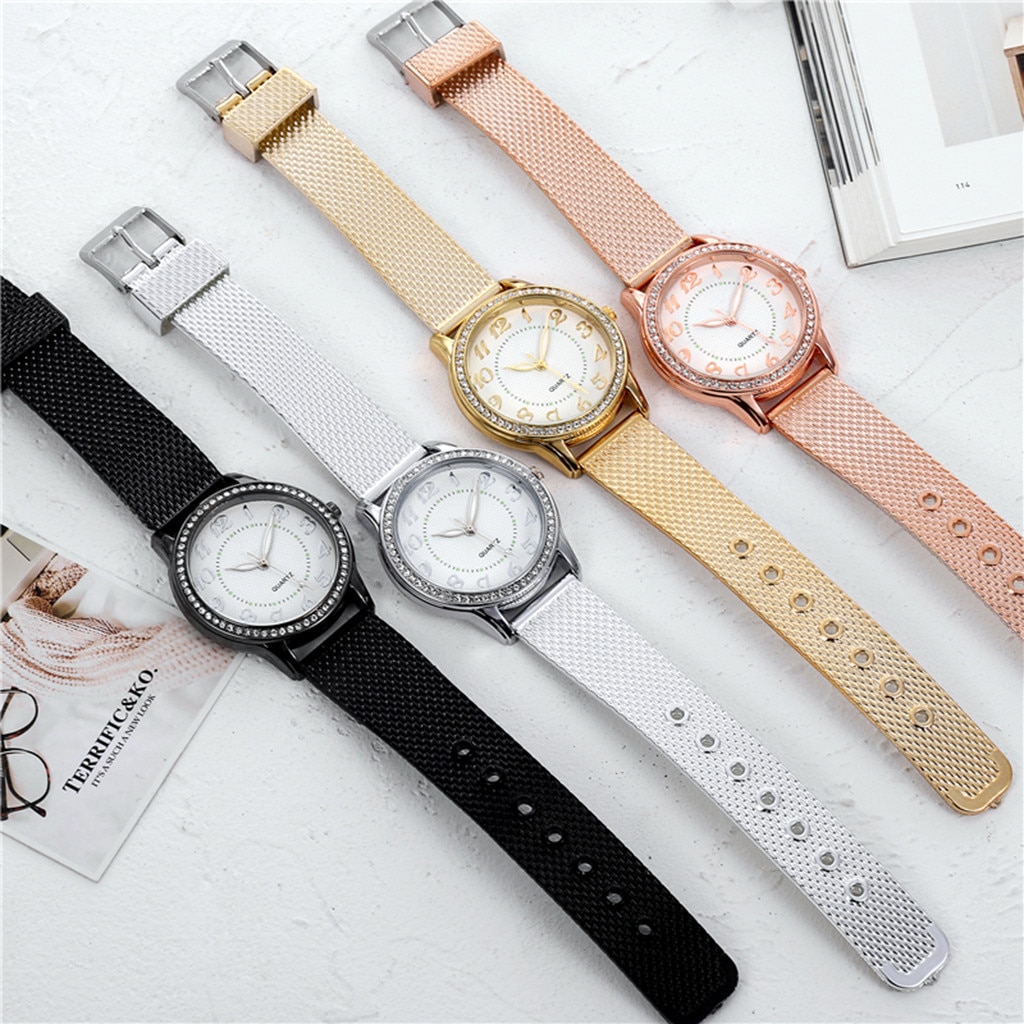 Top Brand Women Bracelet Watches Women's Casual Quartz Stainless Steel Band Watch Wrist Watch relogio feminino