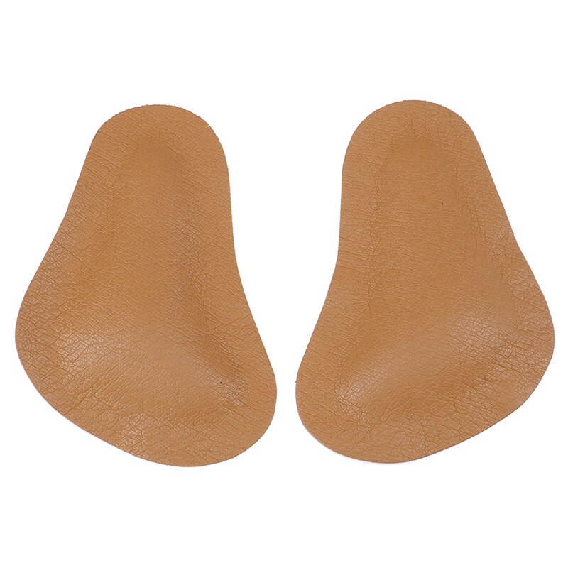 1 un par de cuero ortopédico, soportes de arco, plantillas para antepié para mujeres, zapatos de tacón alto, cojín de masaje, Media yarda almohadillas de zapato Liners