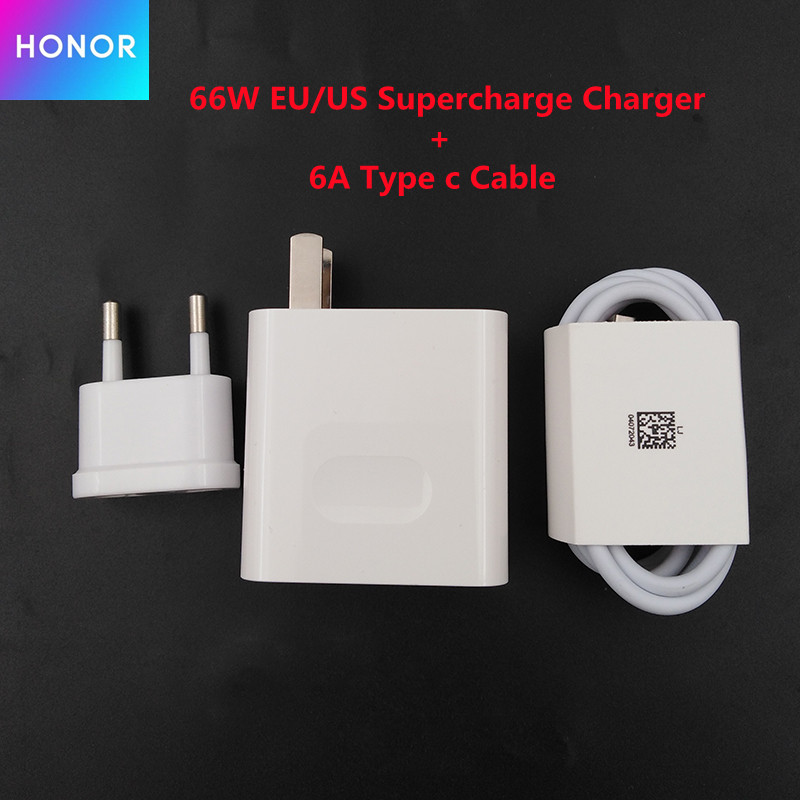 Original For Honor 66W USB Super Charger Supercharge 6A Type C Cable For Huawei P50 Pro Mate 40 Honor 60 50 SE Magic3 V40 Nova 9