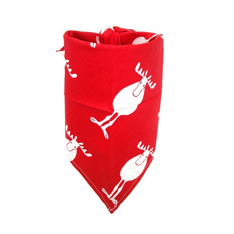 Christmas Pet Dog Bandana Small Large Dog Bibs Towel Scarf Halloween Pumpkin Printing Puppy Pet Grooming Costume Accessories: 5 / 42X42X64