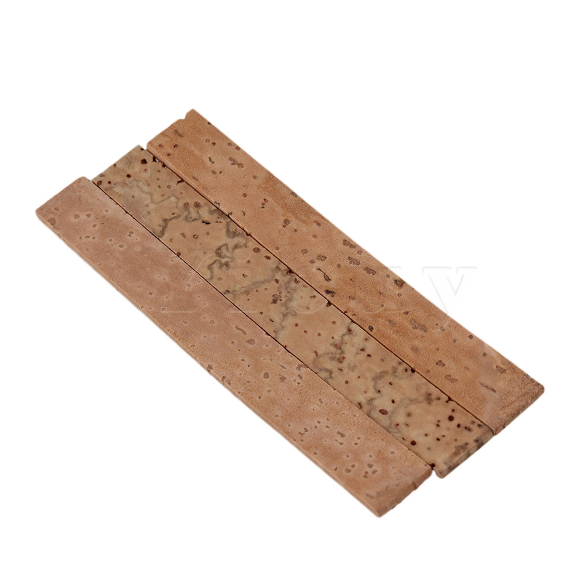 Yibuy 20Pcs Klarinet Neck Joint Cork Sheet Muziekinstrumenten Onderdelen 8x1x0.2cm