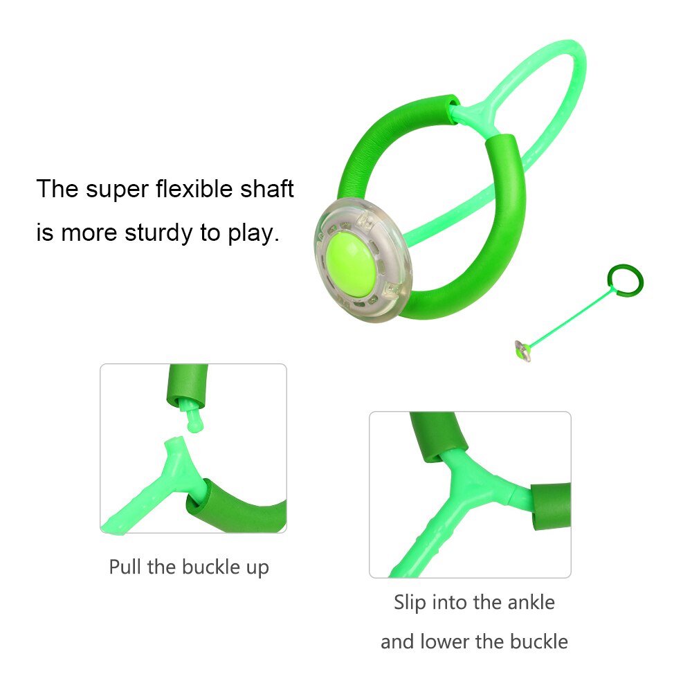 blinkt hüpfen Bälle eins Fuß blinkt überspringen Ball springen Seile Sport schwingen Ball Kinder Fitness spielen Unterhaltung Spielzeuge