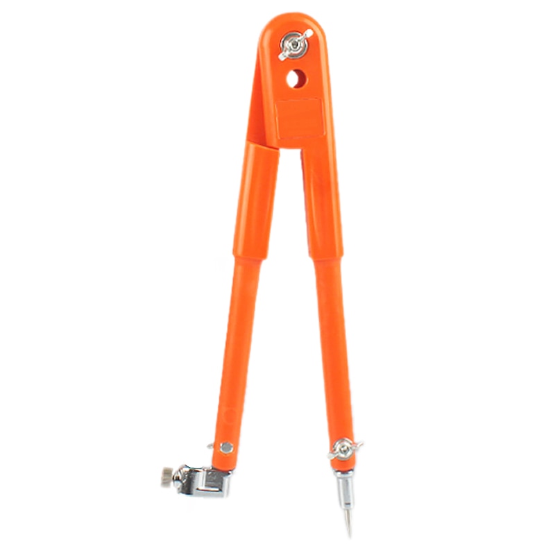 Carpenter Precision Pencil Compasses Large Diameter Adjustable Dividers Marking And Scribing Compass For Woodworking: 25cm