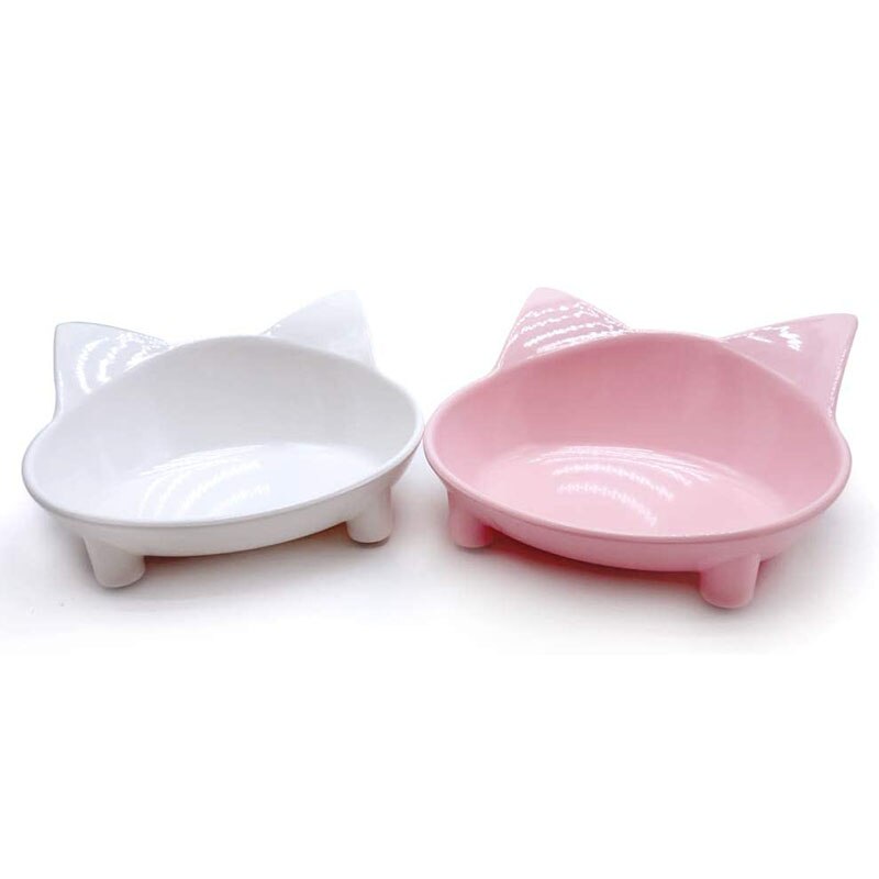 Cat Bowl Shallow Cat Bowl Non-Slip Cat Dish Wide Cat Feeding Bowl for Relief of Whisker Fatigue Pet Food &amp; Water Bowls for Dogs