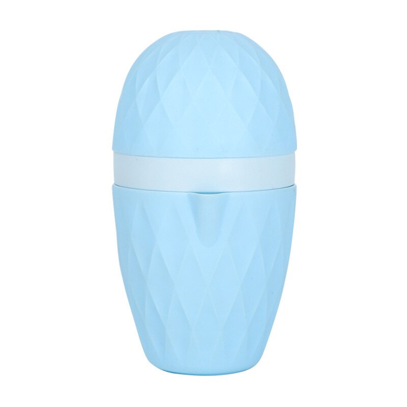 Handmatige citruspers handpers sinaasappel citroen fruitpers keukengereedschap multifunctionele mini sapcentrifuge machine 16*9cm: Blauw