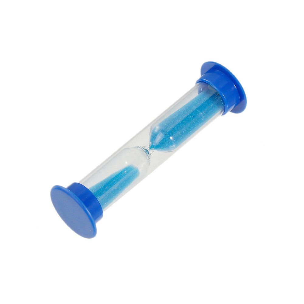 1 Pc 2 Minuten Zandloper Zandloper Zand Klok Timers Desktop Klok Creatieve Groen/Blauw 8.6X2.5 Cm