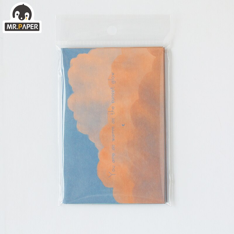 Mr.paper 4 Styles Greeting Cards With Envelope Invitation Envelopes for Cards Handmade DIY Wedding Party Invitation Envelopes