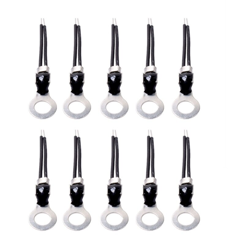 10K Ohm NTC 3950 Thermistor Temperature Sensor for 3D Printer (Pack of 10pcs)