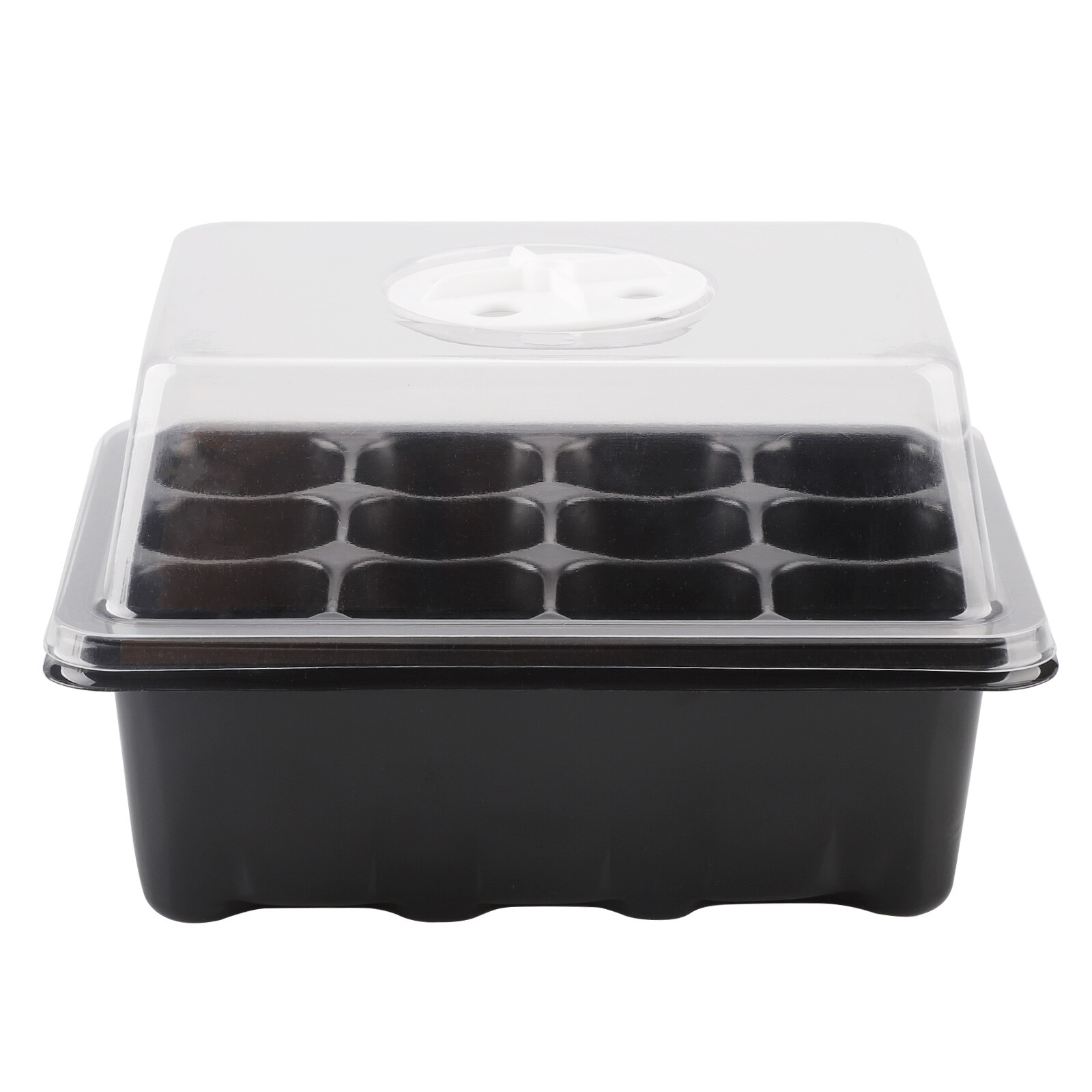 Plant Growth Tray Tray Set Seedling Starter Mini Greenhouse Seedling Box Plant Label Humidity Vented Domes Plant Nursery Tray