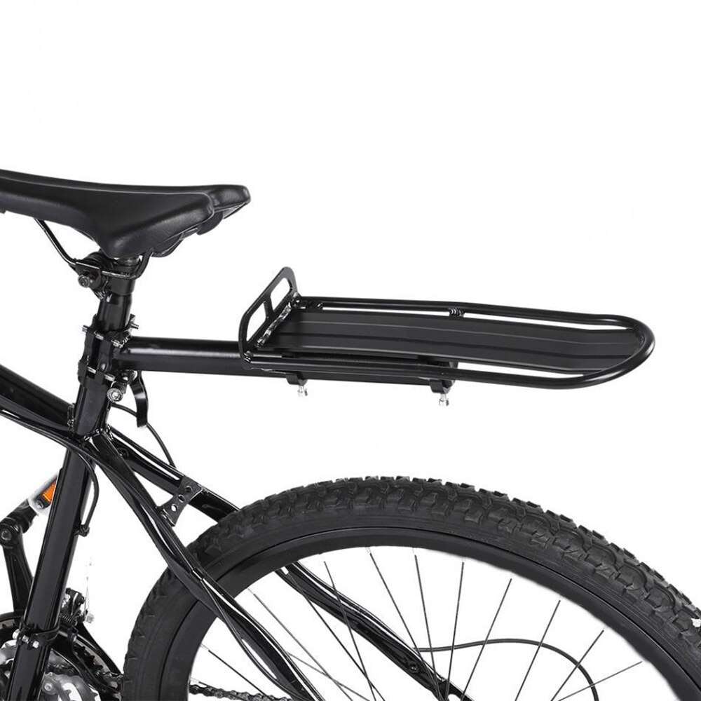 Fietszadelpen tashouder standaard fietsbagage bagagerek plank fietsendrager voor 20-29 inch fietsen met montagegereedschap