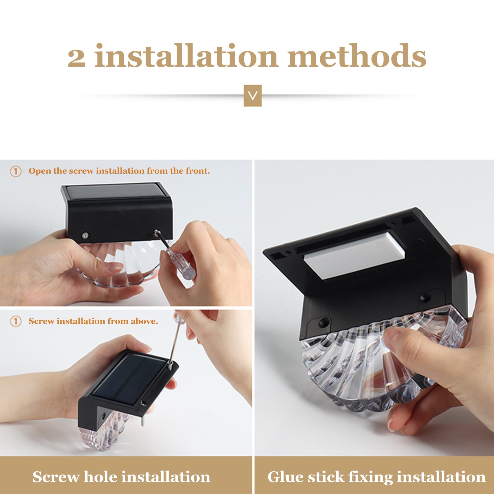 4 Stuks Solar Stap Lichten Outdoor Waterdichte Led Solar Trap Hek Lamp Decoratie Voor Patio Trappen Tuin Yard Solar Verlichting