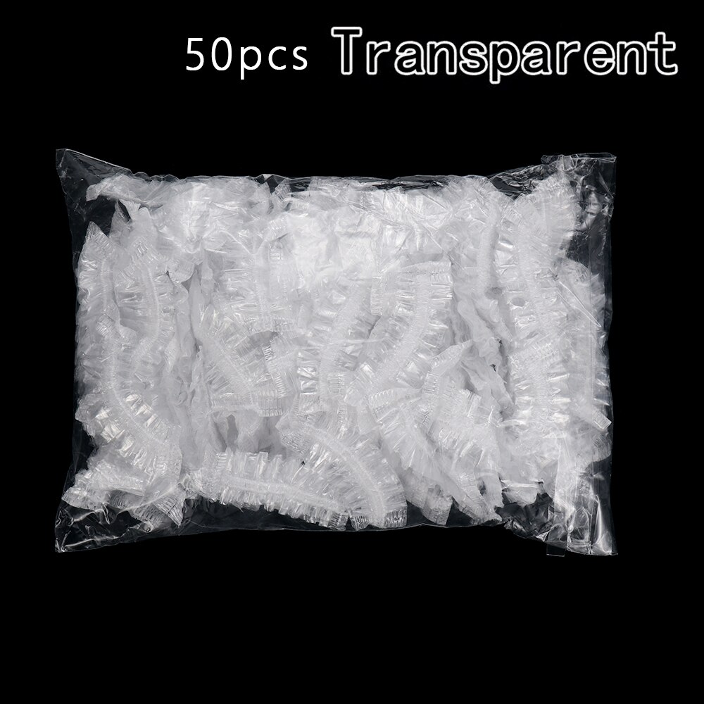 50/100pcs monouso impermeabile copri orecchie bagno doccia salone cuffie protettive cuffie tintura capelli paraorecchie monouso facile da usare: 50pcs