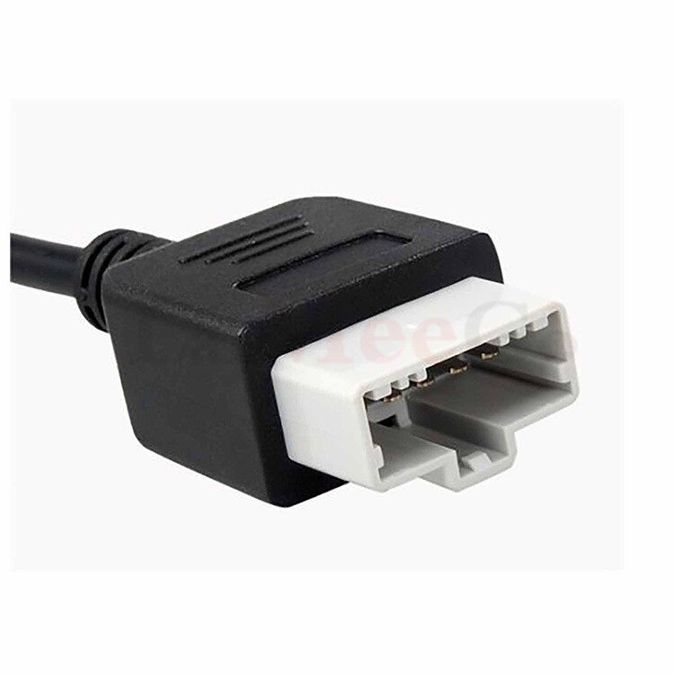 Voor Honda 5Pin Om OBD2 16Pin Obdii Adapter Kabel Vrouwelijke Auto Connector Diagnostic Tool Voor Honda 5 Pin Conveter Verlenging