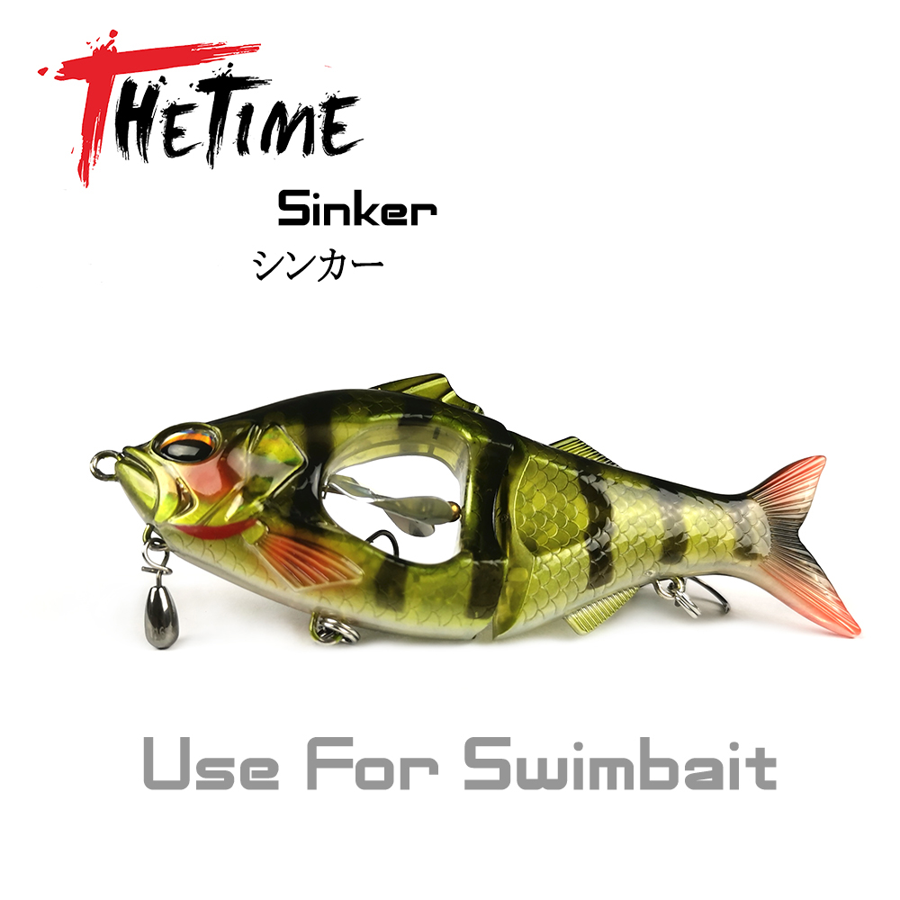 THETIME 1,8-21g, pesas de plomo para pesca de tiro directo, señuelo suave, aparejo libre, conector de gancho, plomos de línea para accesorios de pesca de lubina