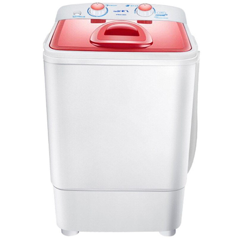 Semi-Automatische Afvoer Uitdroging Van 5.0Kg Single-Cilinder Mini Wasmachine: pink