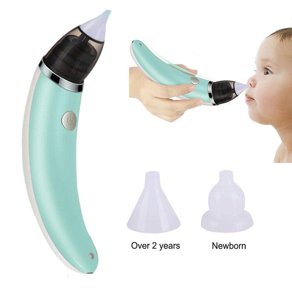 Infant Electric Suction Device Cleaner Booger Baby Nasal Aspirator Soft Silicone baby sucker cleaner Sniffling Equipment Safe