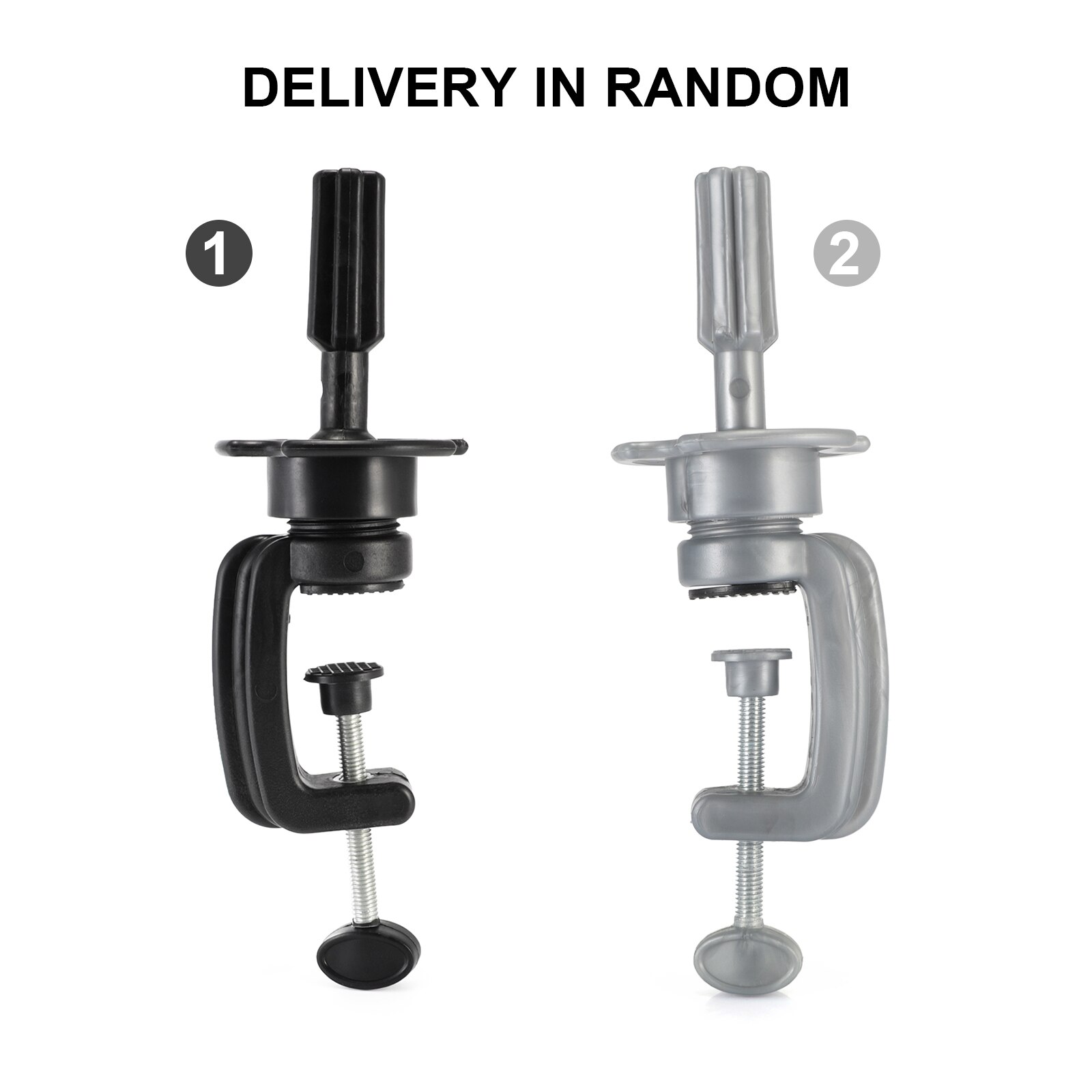 Salon Style Doll Heads Splicing Color Hairdressing Pratice Manikin Model Head with Table Clamp Manniquin Head