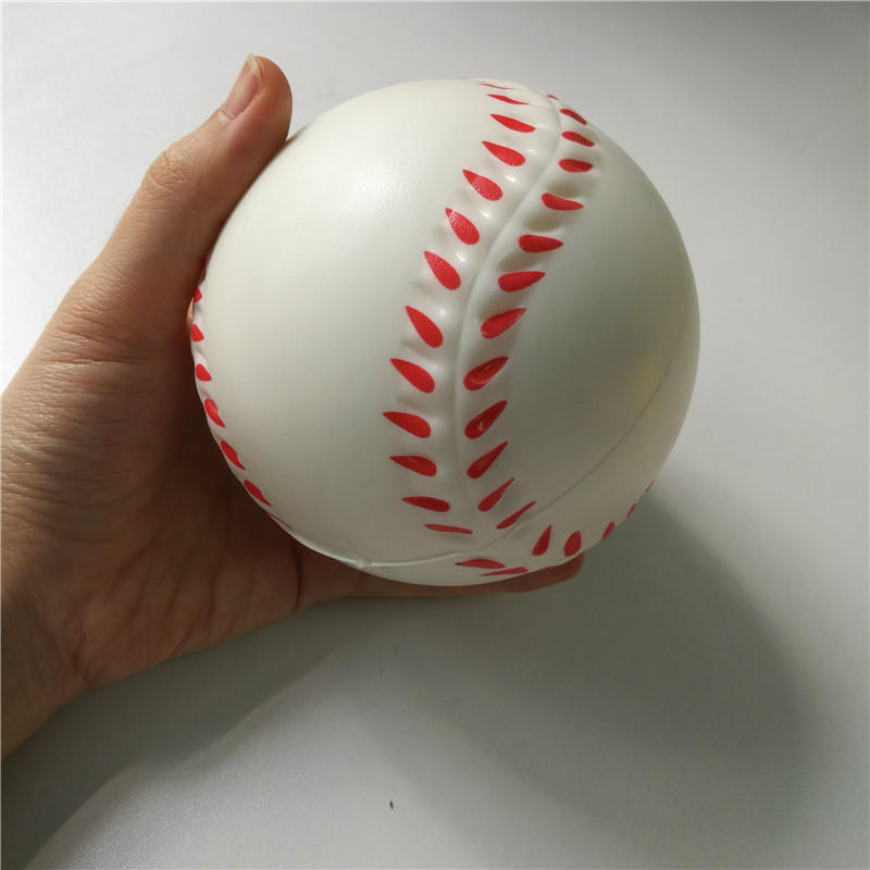 10Cm Foam Stress Ballen Speelgoed Basketbal Voetbal Tennis Baseball Baby Speelgoed Ballen Squeeze Zacht Speelgoed Voor Kids Kinderen: Baseball