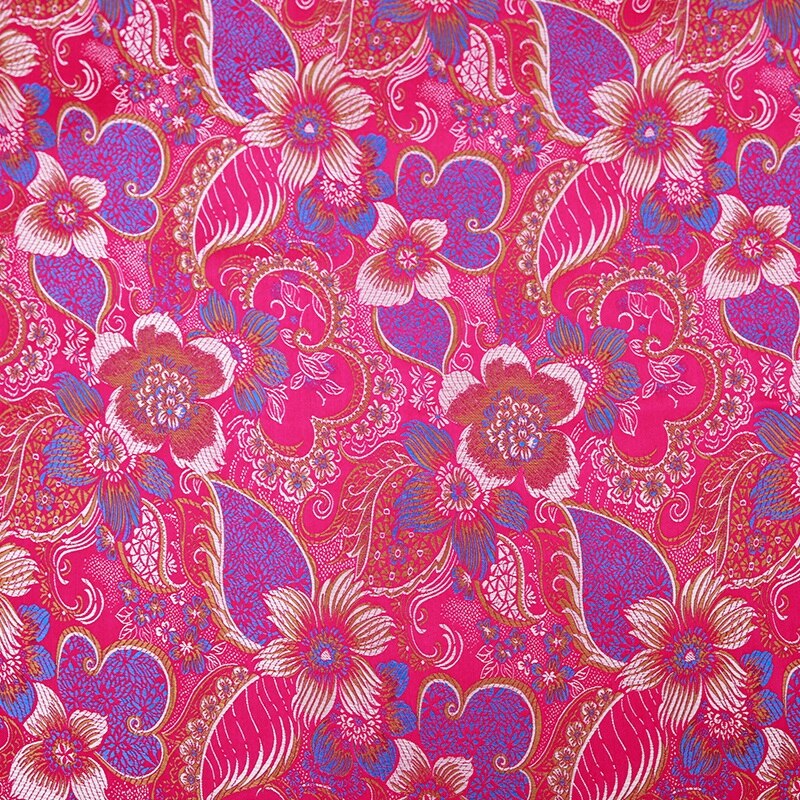 Tecido Jacquard brocado de seda flor material de tecidos para costura tecido traje vestido cheongsam kimono: 4