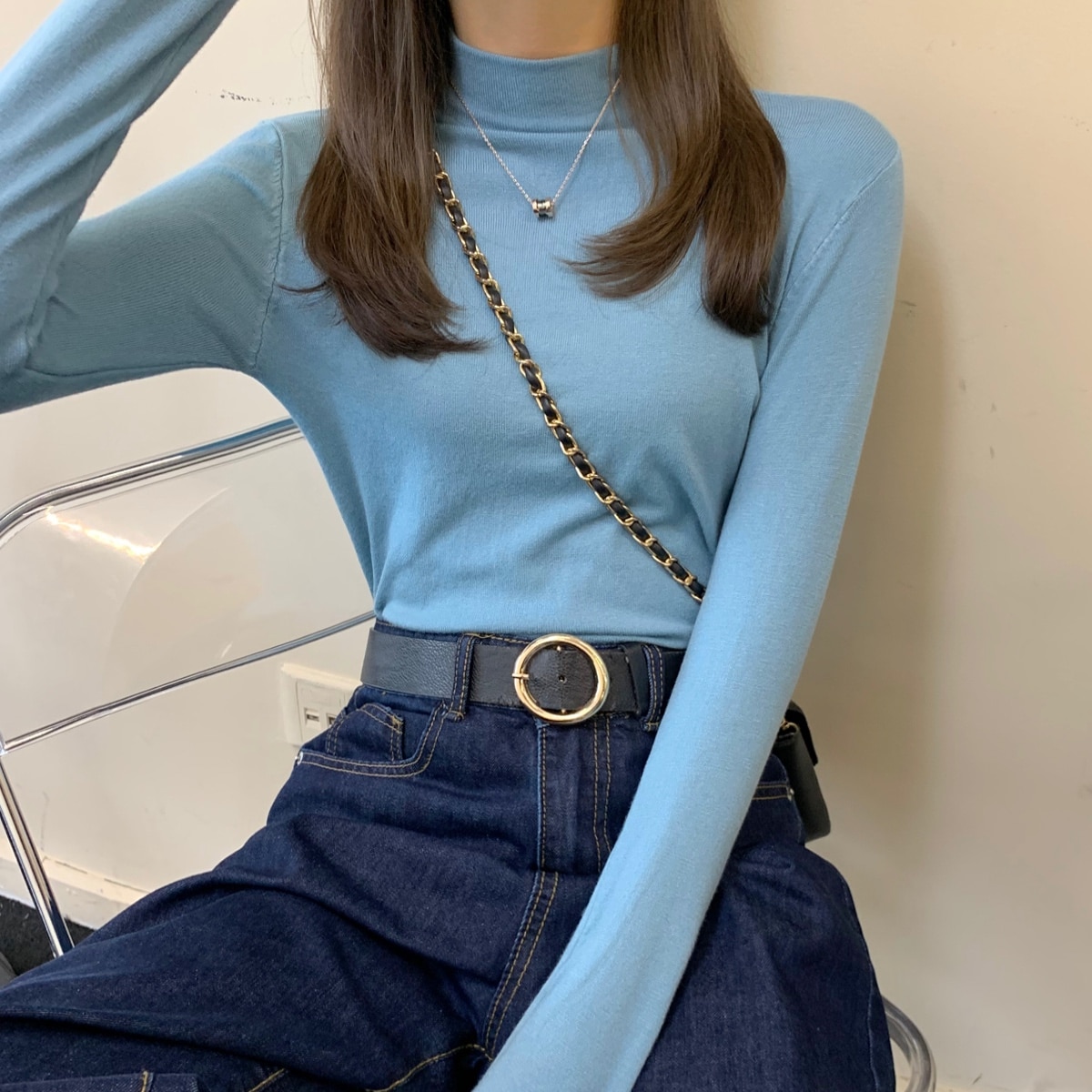 Bruin Shirt & de top met Lange mouw kopen? Kijk snel