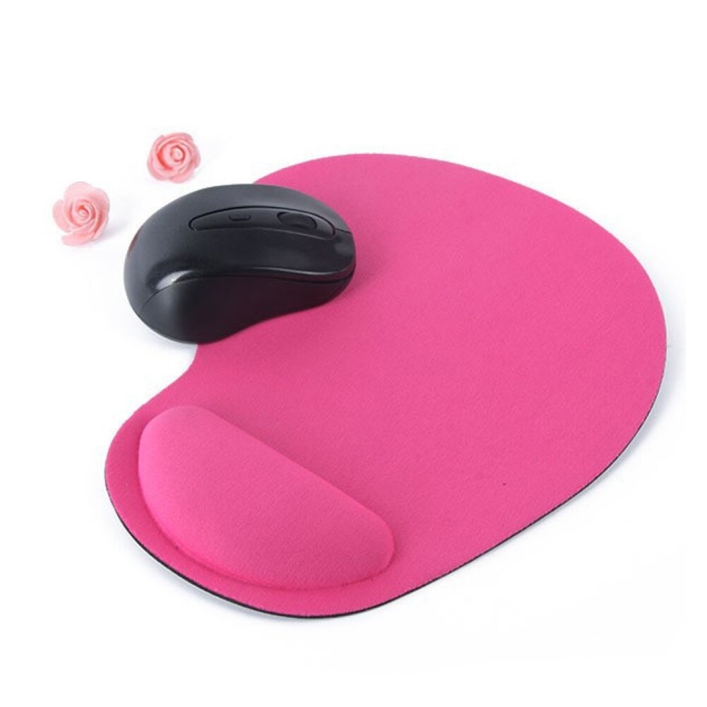 Home Office Solid Color Anti-Slip Gaming Mouse Pad Mice Mat with Wrist Support Keyboards Mouse Pads