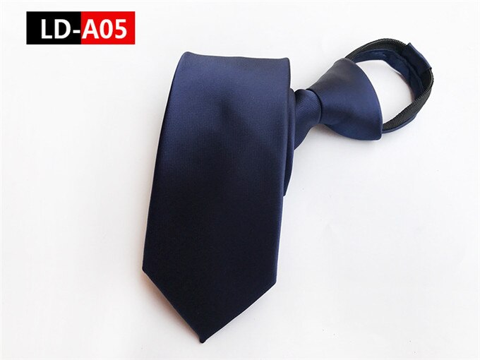 Scst merk rits stropdassen voor heren stropdas klassieke gestreepte print heren stropdas blauwe zakelijke feest stropdas gravate  a108: A05