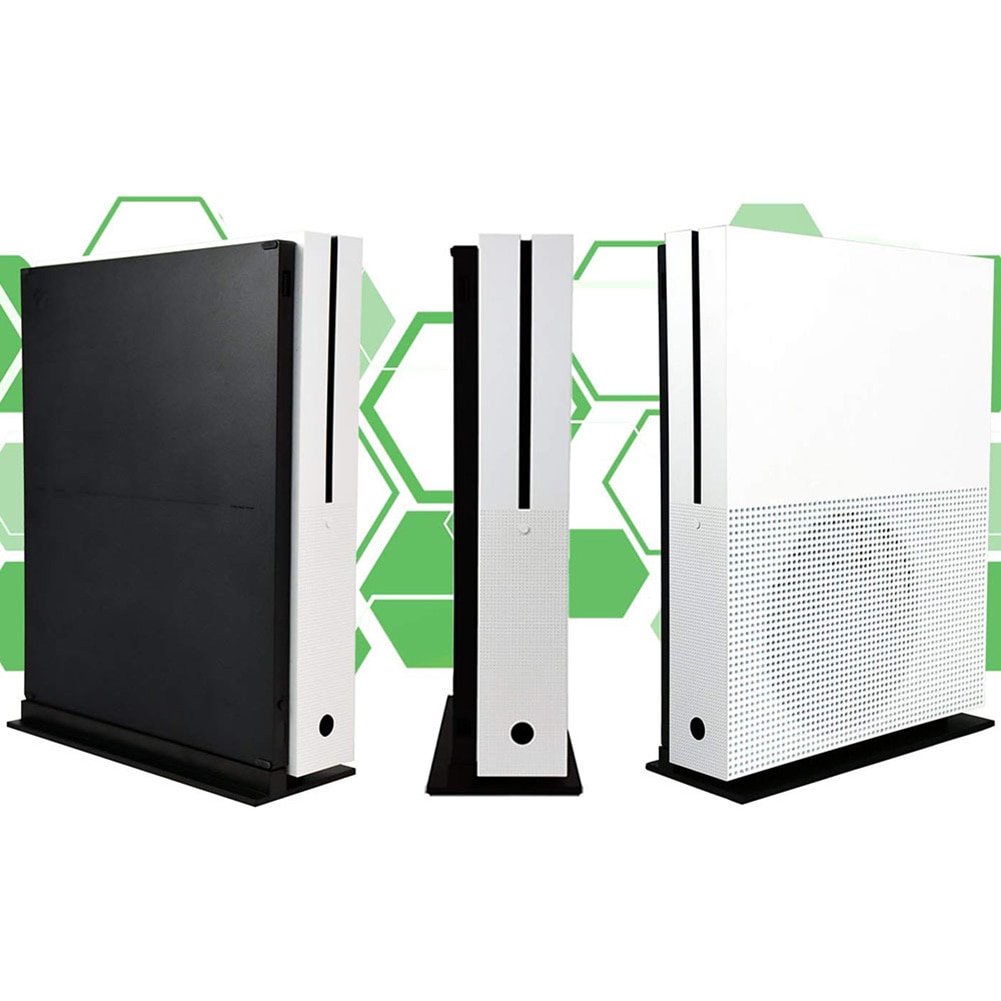 Rejillas de ventilación de refrigeración soporte Vertical proteger los pies antideslizantes Base ABS negro ahorro de espacio segura consola de juegos para Xbox One S