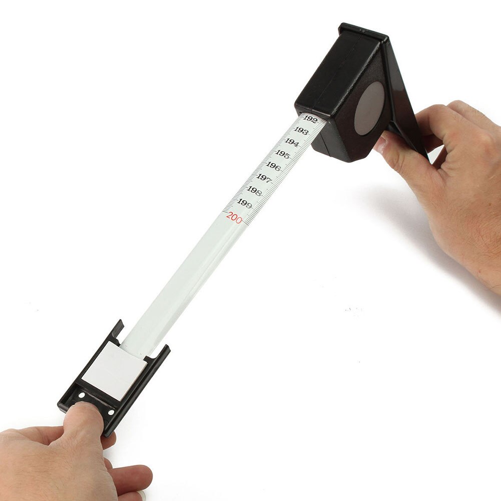 2m Retractable Height Meter Durable Wall Mounted Eco-firendly Tool For Body Flexible Rule Growth Portable Tape Measure Home