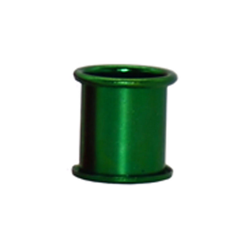 100 st aluminiumduvfotring 8mm fågelringidentifiering rasduvor färgring fågelverktyg fågelfotsring: Grön