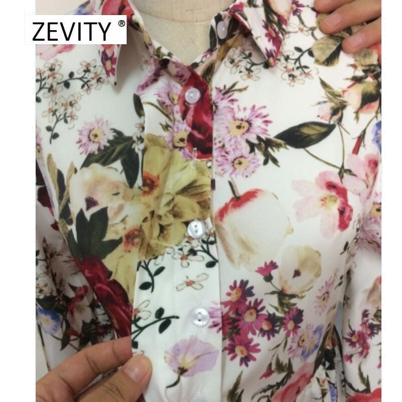 Kvinnor tropiskt blommönster ledig rak vestido midiklänning kvinnlig chic tre fjärdedels ärm fåll veck volangklänningar  ds4010