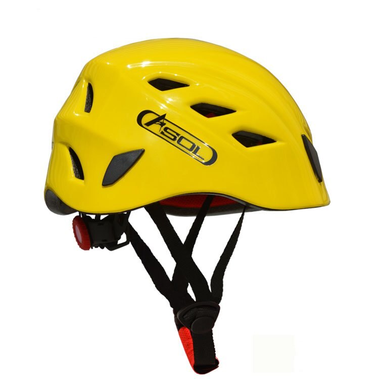 Outdoor Climbing Helmet - EPS + PC - Professional Mountain Sport Speleology Rescue Downhill