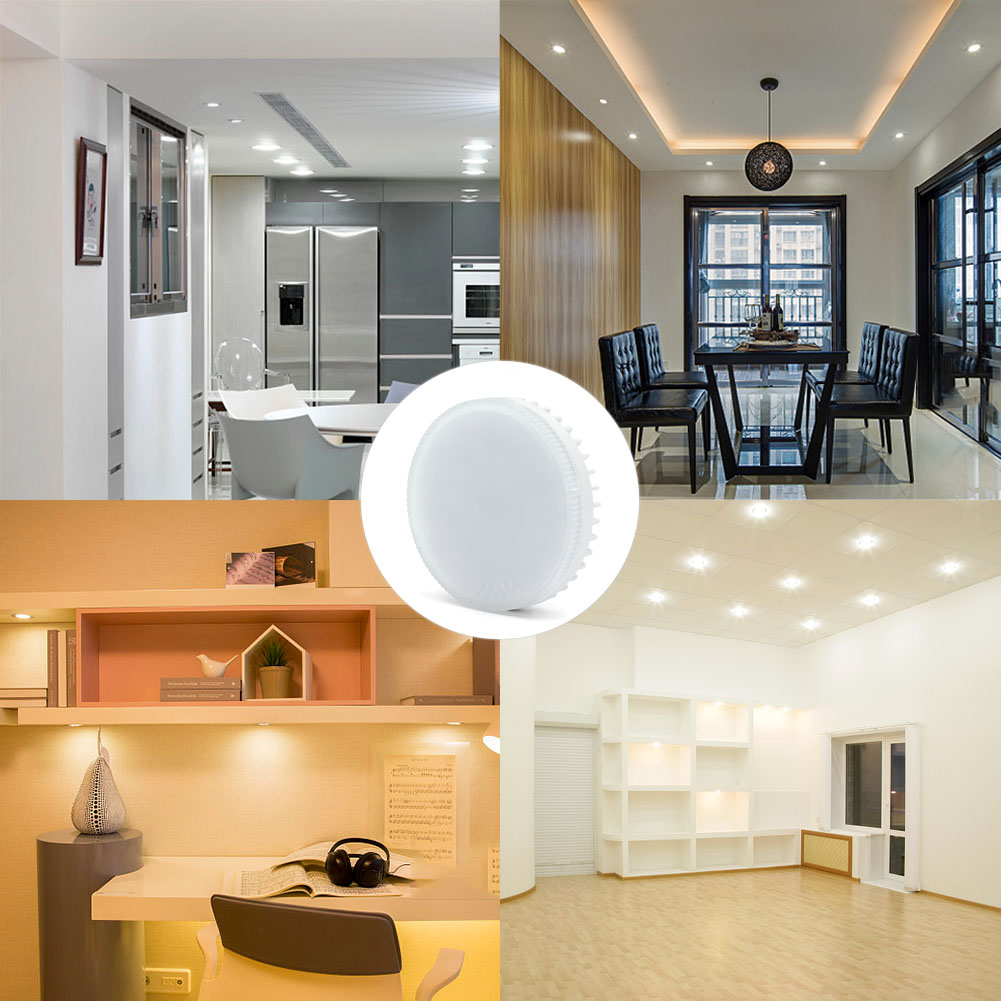 Heldere GX53 Gloeilamp 5W 7W 9W 12W 15W 18W Led Downlight Led Lamp GX53 Smd2835 Gx 53 Base Led Lamp AC85-265V Warm Wit Licht