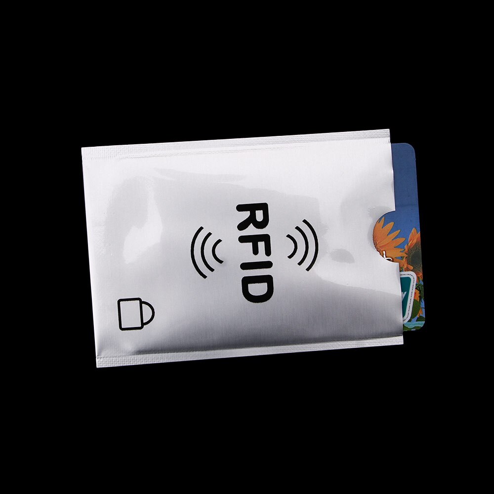 5Pcs Anti Theft for RFID Credit Card Protector Blocking Cardholder Sleeve Skin Case Covers Protection Bank Card Case