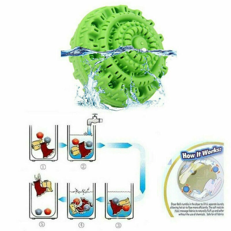 Eco Magic Laundry Washing Machine Clean Soften Clothes Wash Ball 1500 Washes